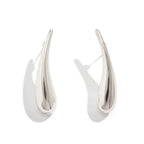 Luxy Long Teardrop Earrings - Diatoms