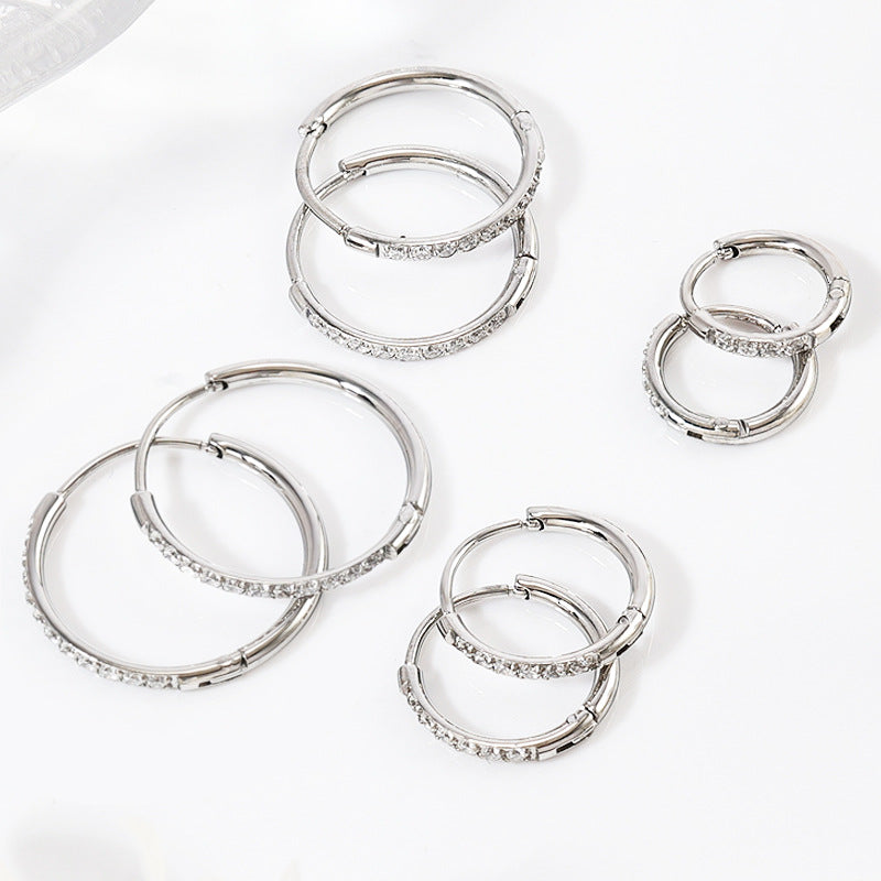 Timeless Polished Perfection Hoop Earrings