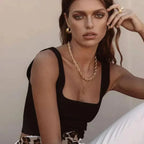 Bling Buzz Twisted Chain Necklace - Diatoms