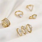 Romantic Rebel Open Ring - Diatoms