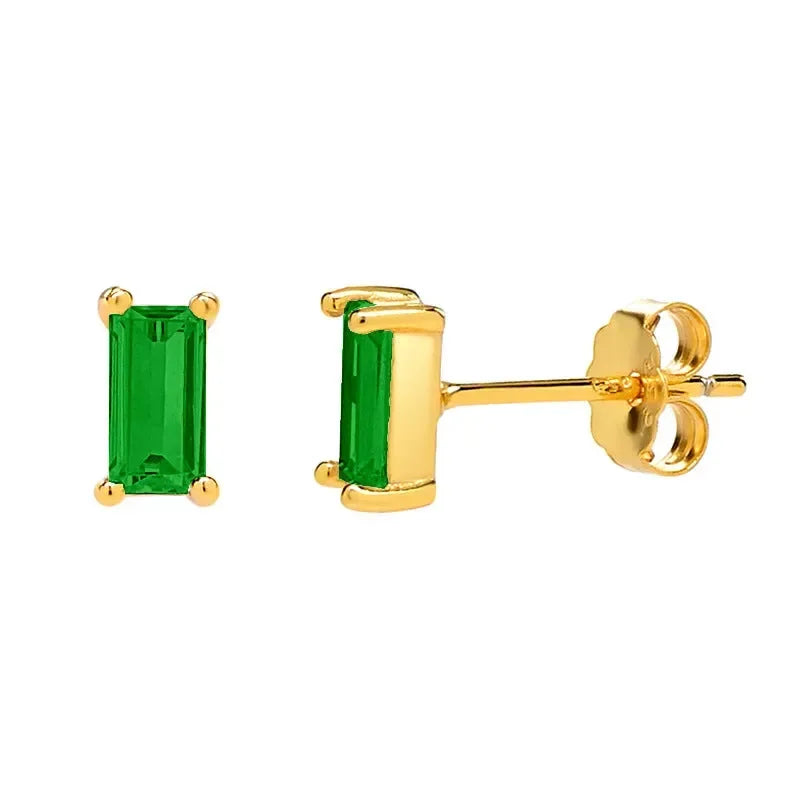 Tiny Tether Drop Earrings Ear Studs - Diatoms