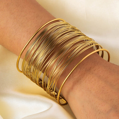 Luxy French Cuff Bracelets