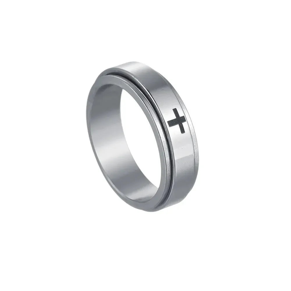 Cross Men'S Rings - Diatoms