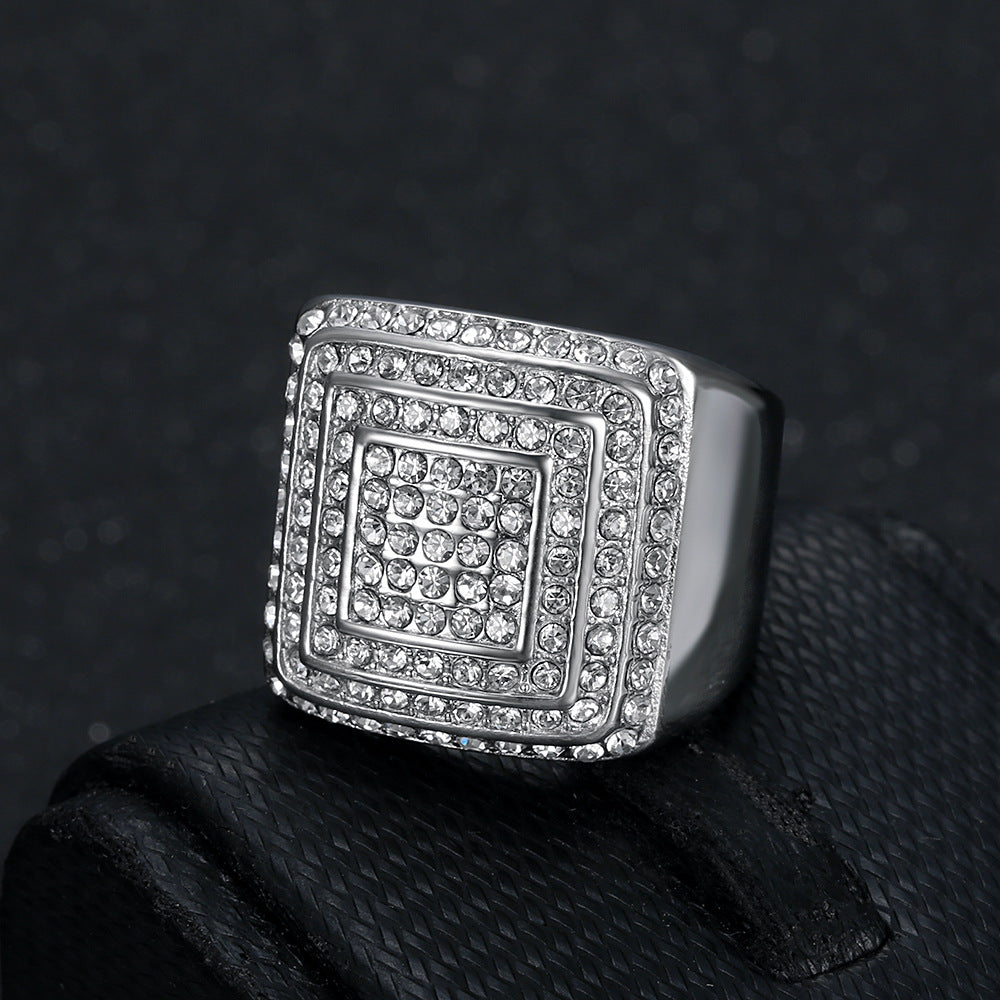 Luxy Hip-Hop Men's Ring