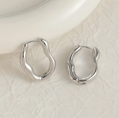 Irregular Hoop Earrings