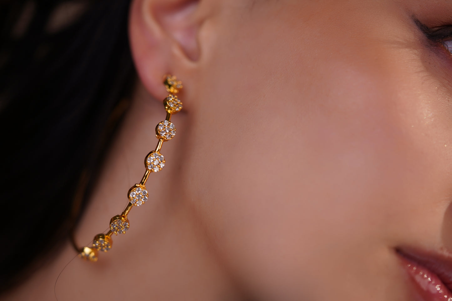 Luxe Elegant Hoop Earrings