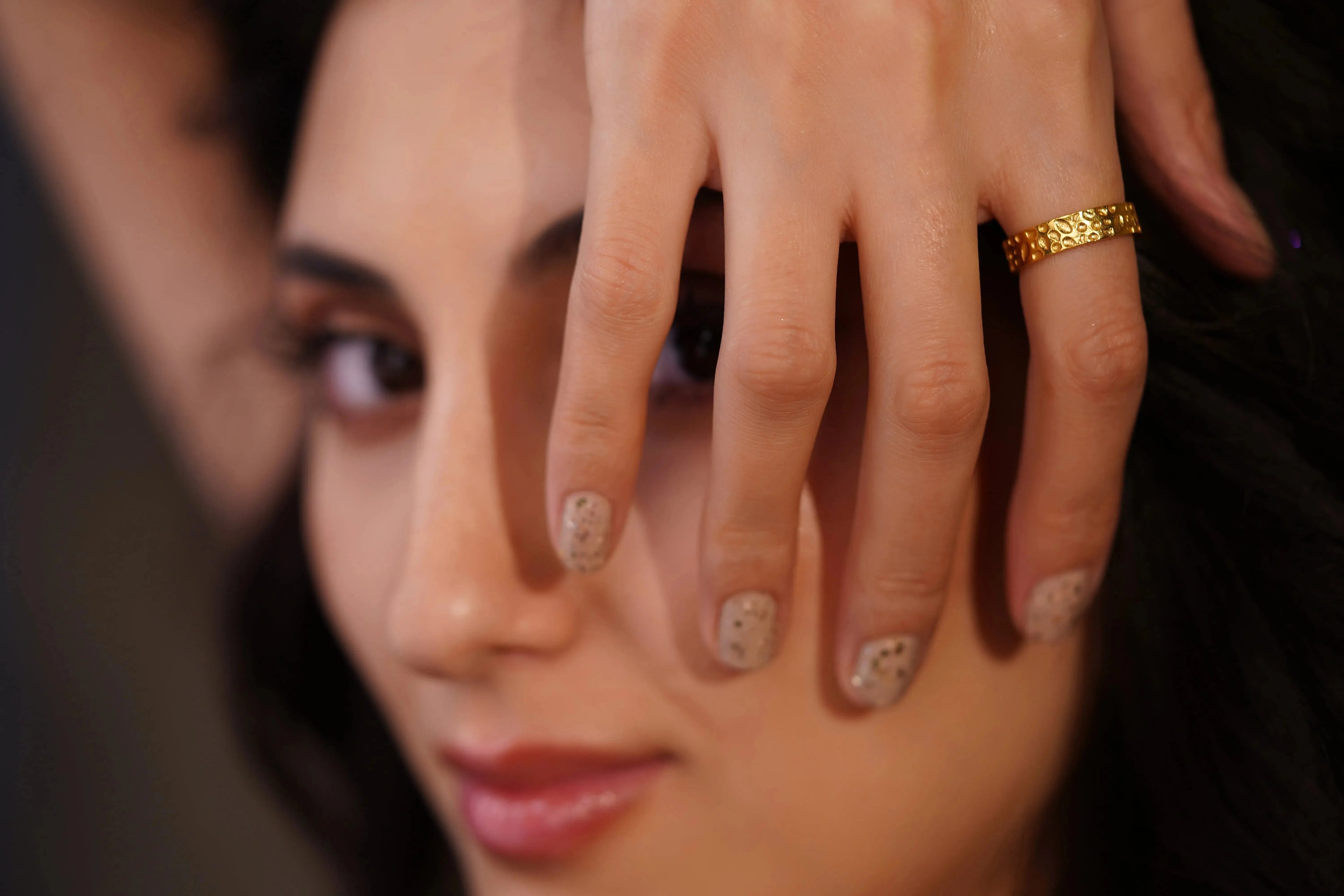 Luxe Textured Rings - Diatoms