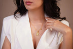 Luxe Gold Sun Ray Necklace - Diatoms