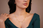 Luxe Multi Round Cubic Zirconia Necklace - Diatoms