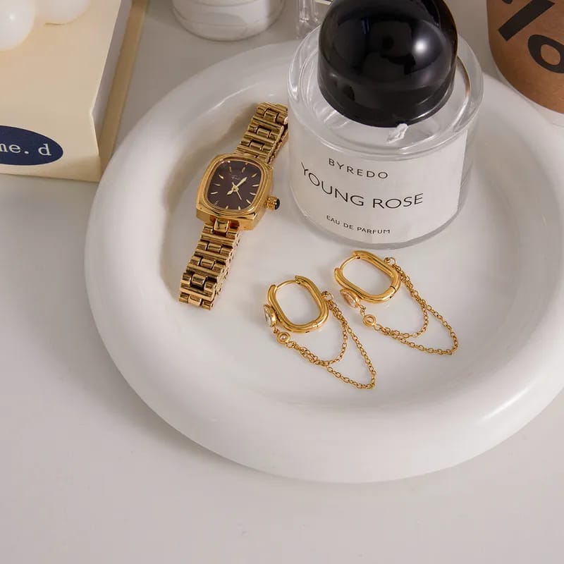 Crystal Dew Cascade Earrings