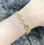 Heart Shape Corazon Bracelets - Diatoms
