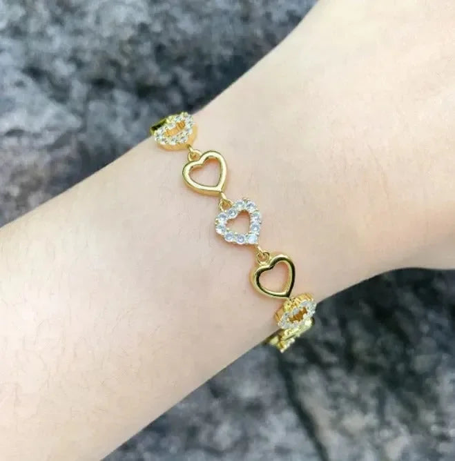Heart Shape Corazon Bracelets - Diatoms