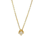 Luxe Dainty Diamond Necklace - Diatoms