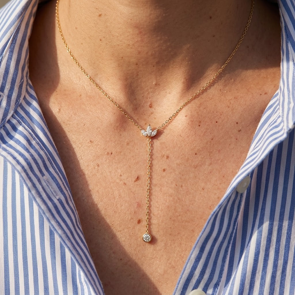 Dream Lariat Diamond Necklace