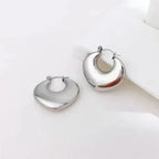 Luxe Silver Dangles Earrings - Diatoms