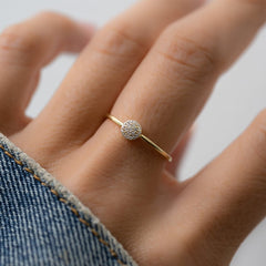 Round Shape Diamond Ring