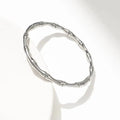 Bamboo Dreams Silver Bracelet - Diatoms