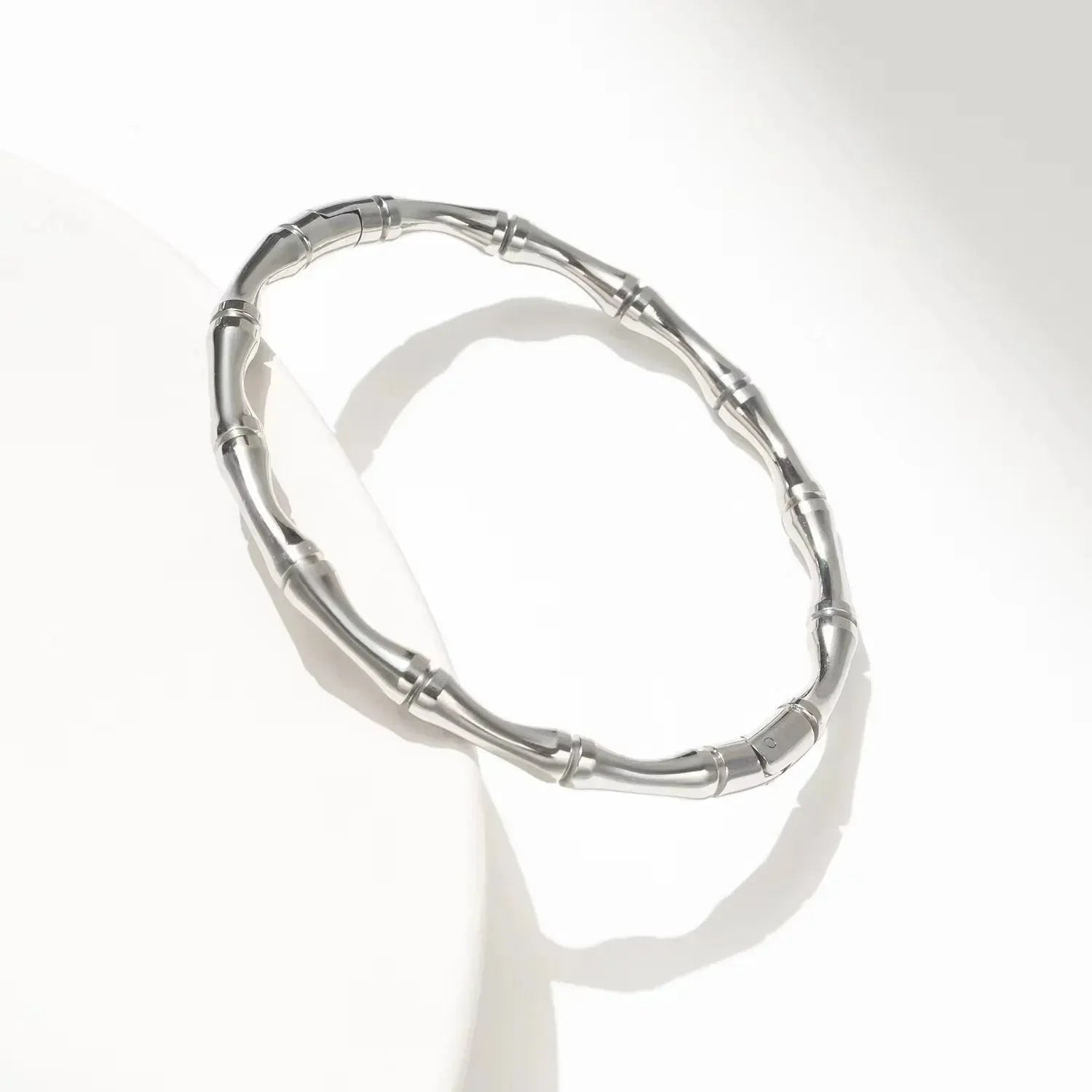 Bamboo Dreams Silver Bracelet - Diatoms