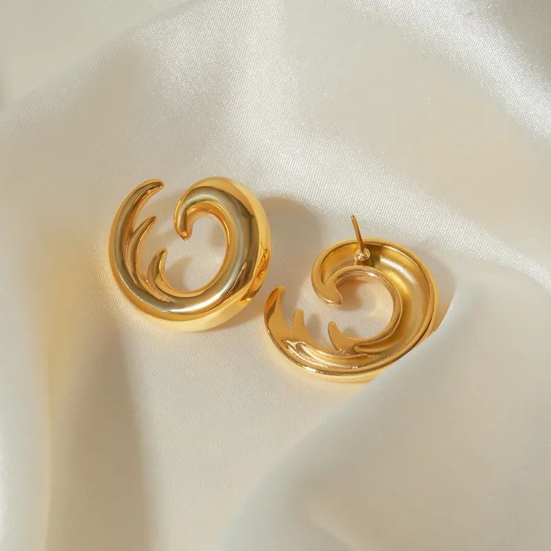 Oceanwave Stud Earrings