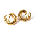 Oceanwave Stud Earrings - Diatoms