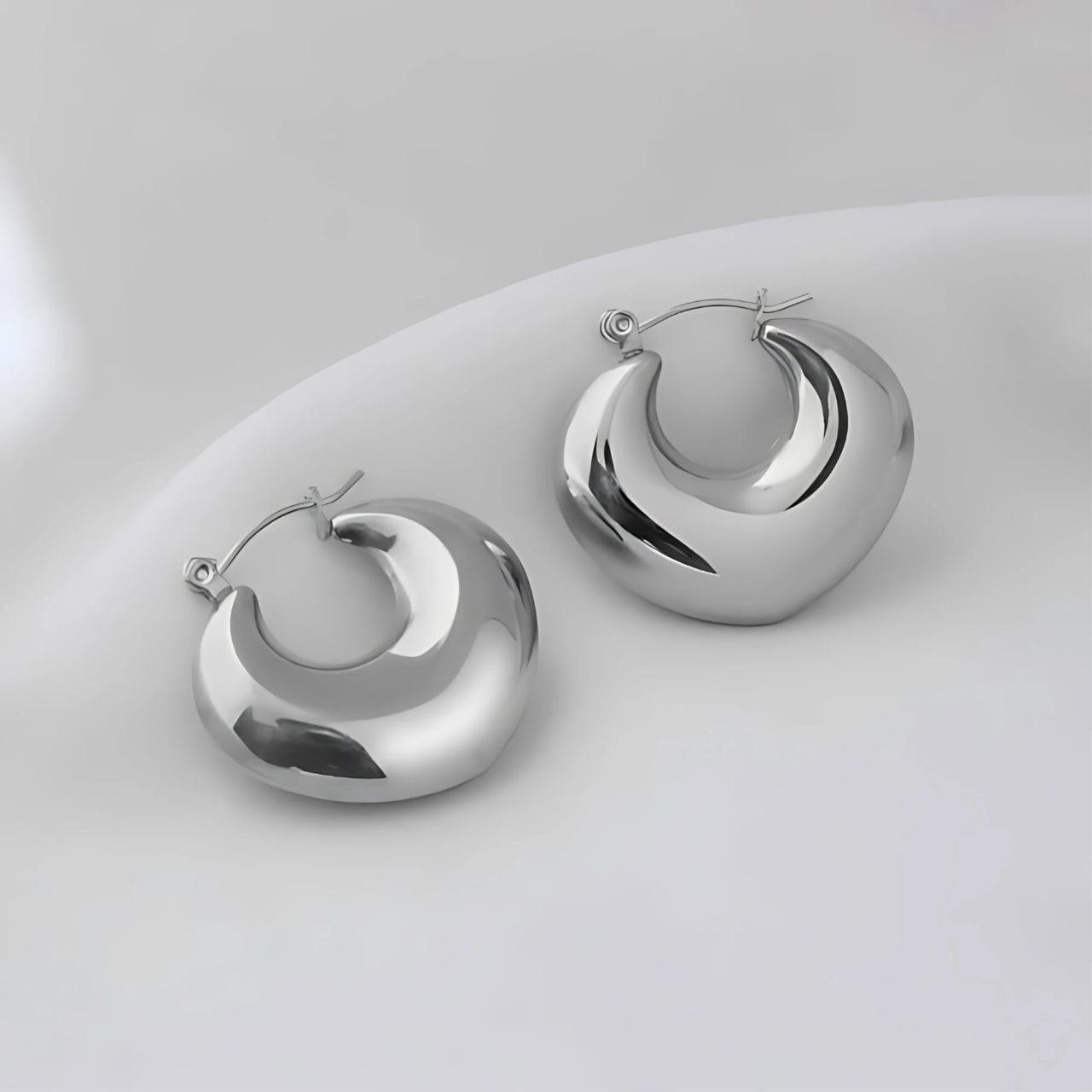 Luxe Silver Dangles Earrings