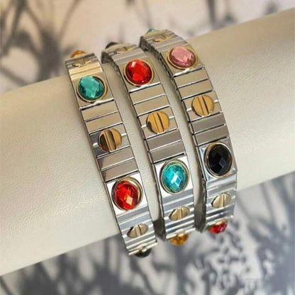 Classic Retro Multicolour Geometric Bracelets