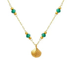 Luxy Shell Necklace & Bracelet - Diatoms