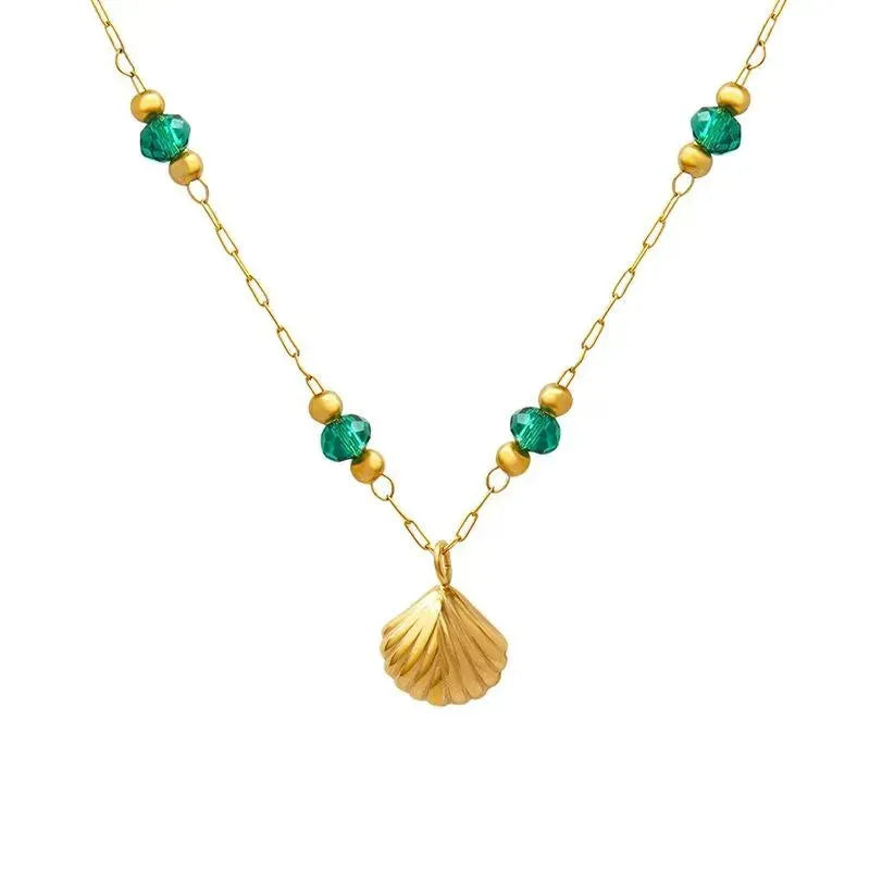 Luxy Shell Necklace & Bracelet - Diatoms