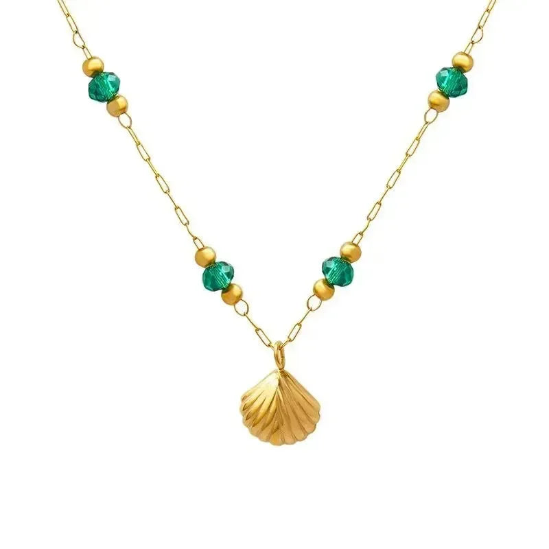 Luxy Shell Necklace & Bracelet - Diatoms