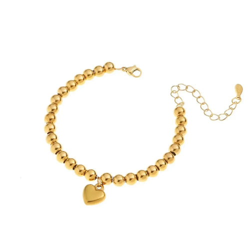 Majestic Love Gold Bracelet - Diatoms