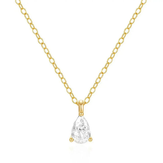 Luxe Elegant Diamond Necklace - Diatoms