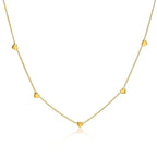 Luxy In Love Heart Chain Necklace - Diatoms