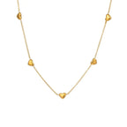 Luxy In Love Heart Chain Necklace - Diatoms