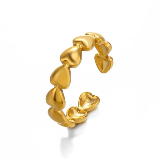 Passion Heart Ring - Diatoms