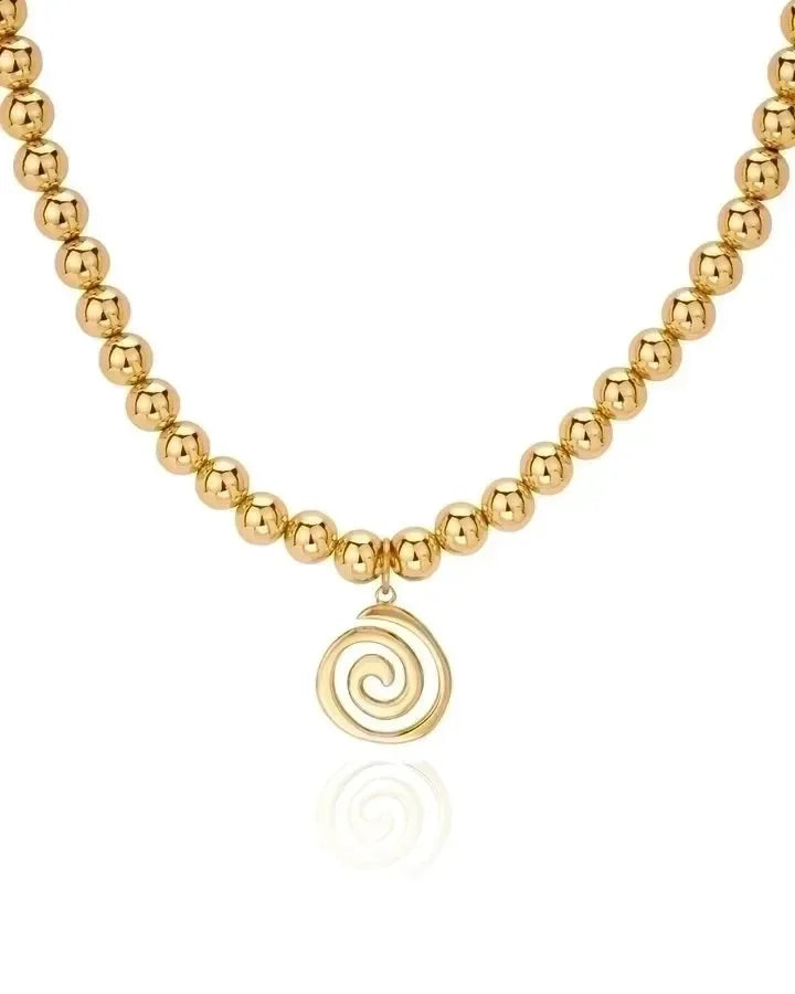 Showstopper Bold Statement Necklace - Diatoms