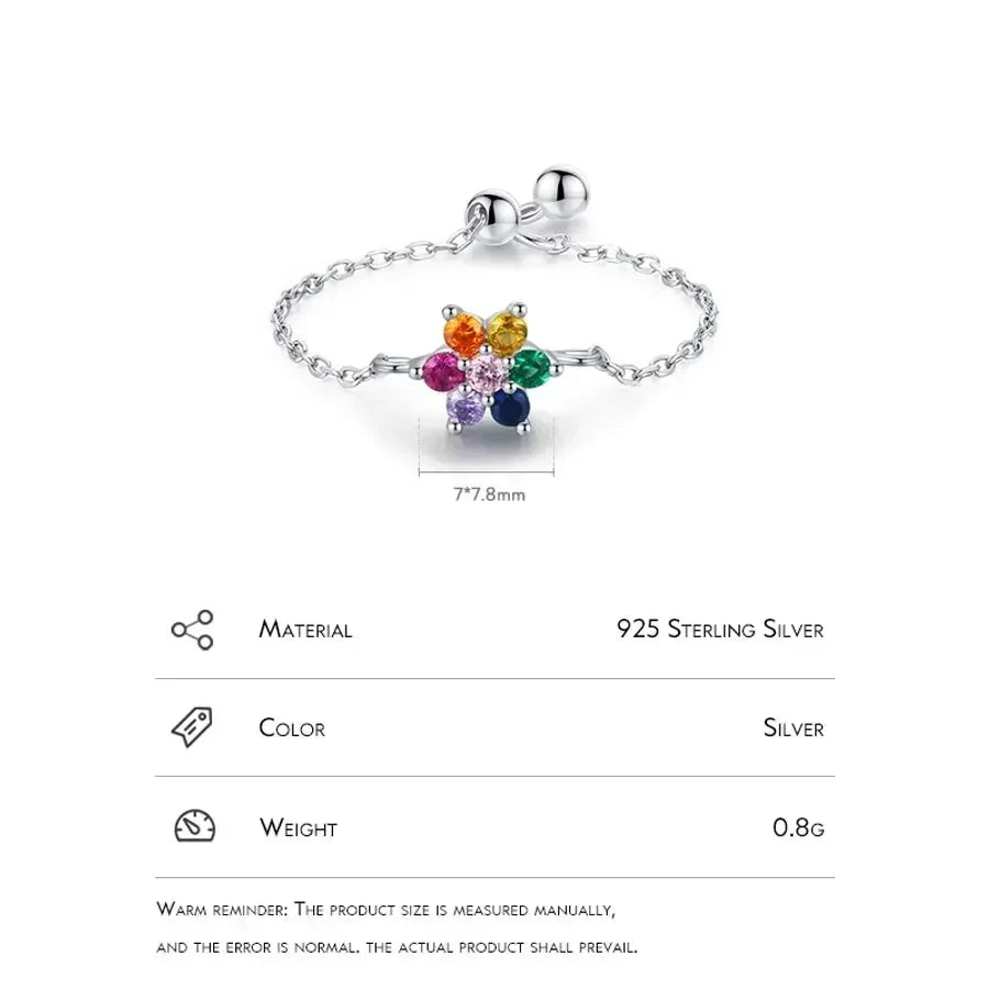 Luxurious Treasures Silver Inlay Adjustable Rings - Diatoms
