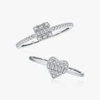 World Of Magnificent Silver Rings - Diatoms