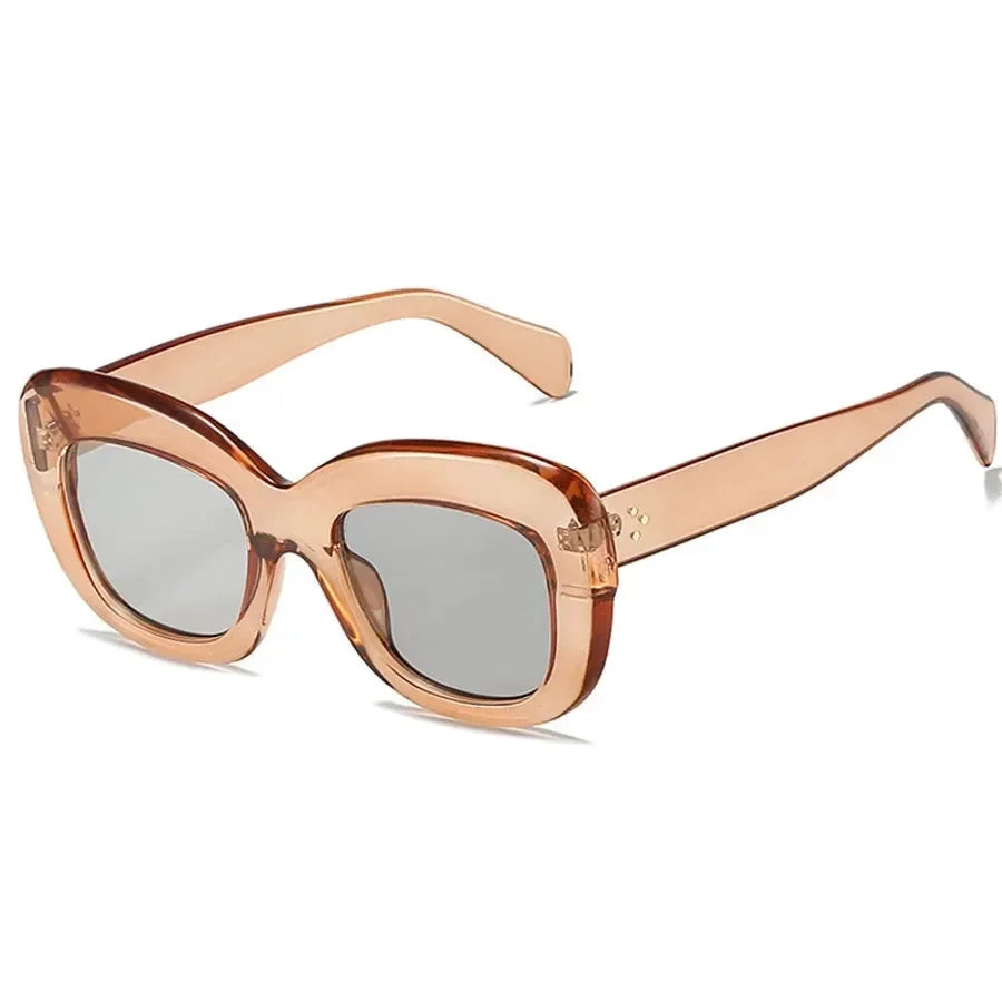 Diatoms Square Full Frame Women's Sunglasses - Diatoms
