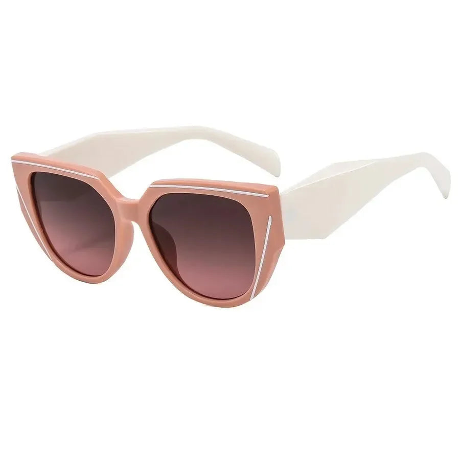Diatoms Elegant Gradient Color Pc Square Full Frame Women's Sunglasses - Diatoms