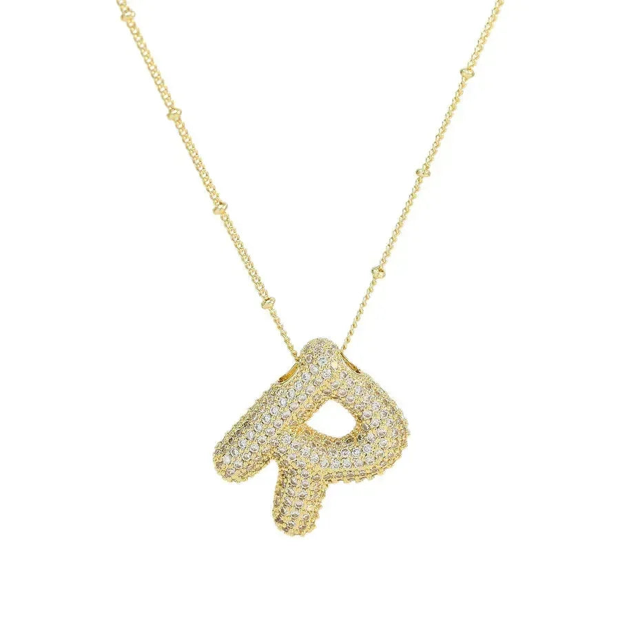 Diatoms Your Valentine Letter Pendant 'R' - Diatoms