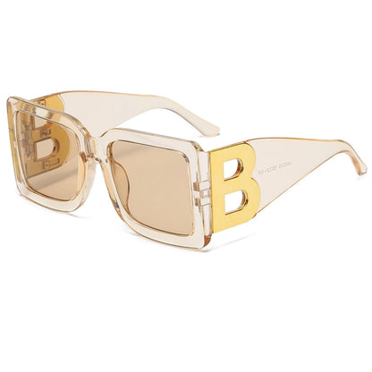 Diatoms Unisex Casual Square Sunglasses