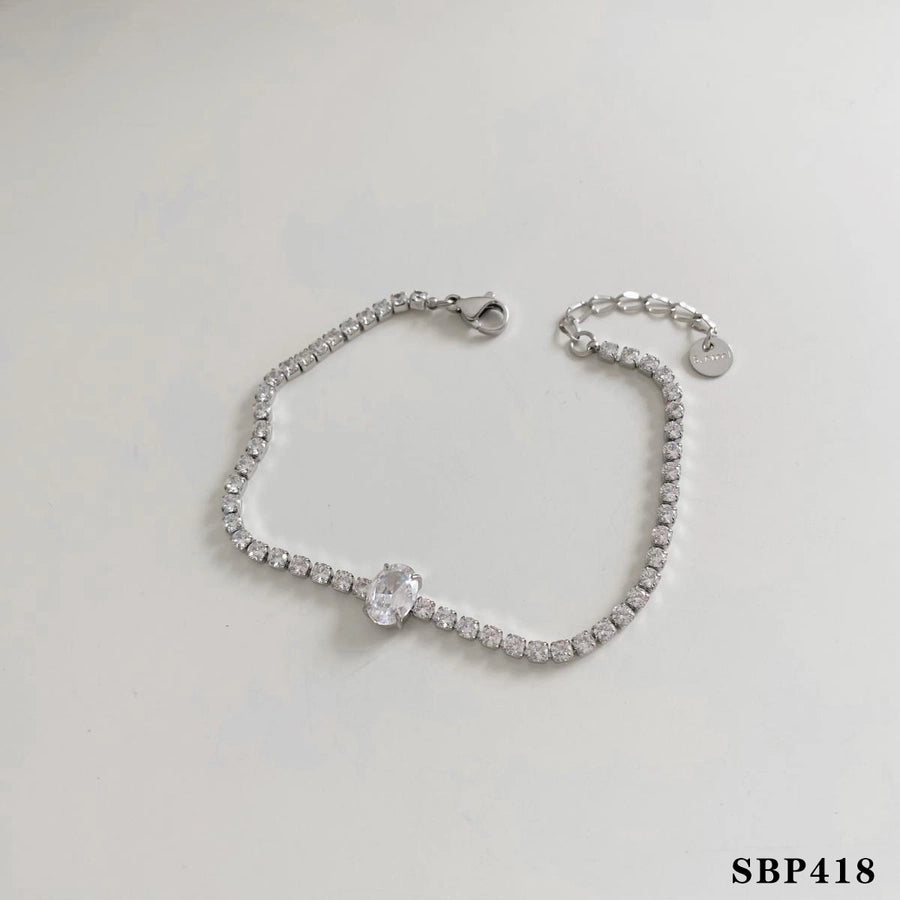 Modern Style Classic Diamond Bracelets