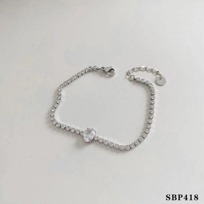 Modern Style Classic Diamond Bracelets