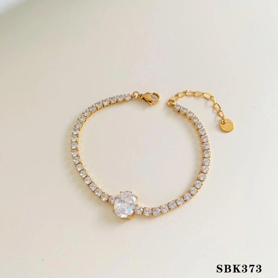 Modern Style Classic Diamond Bracelets