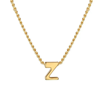Upper-case Letter Pendant - Diatoms