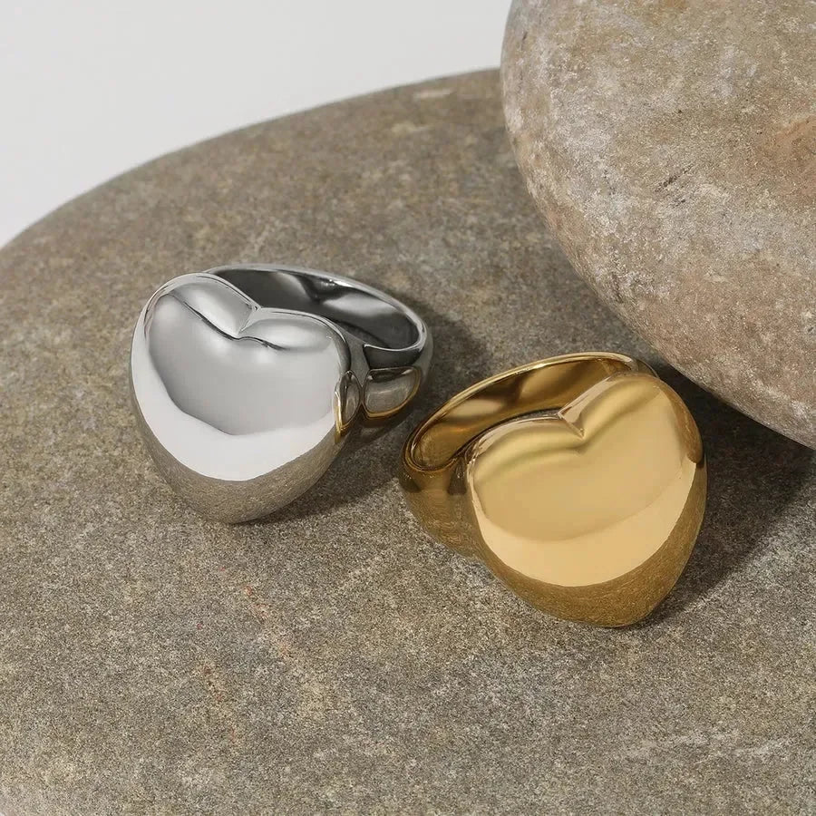 Chunky Heart Rings - Diatoms
