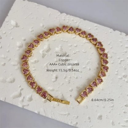 Heart Shape Bracelet - Diatoms