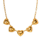 Luxy Charming Heart Necklace - Diatoms