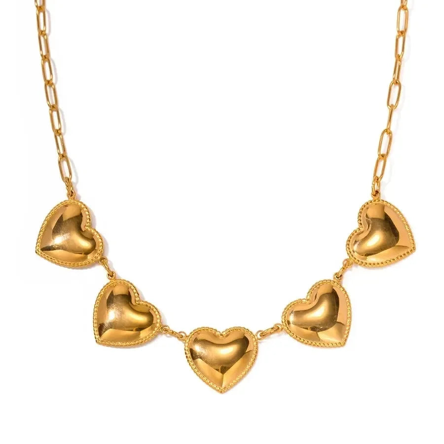 Luxy Charming Heart Necklace - Diatoms