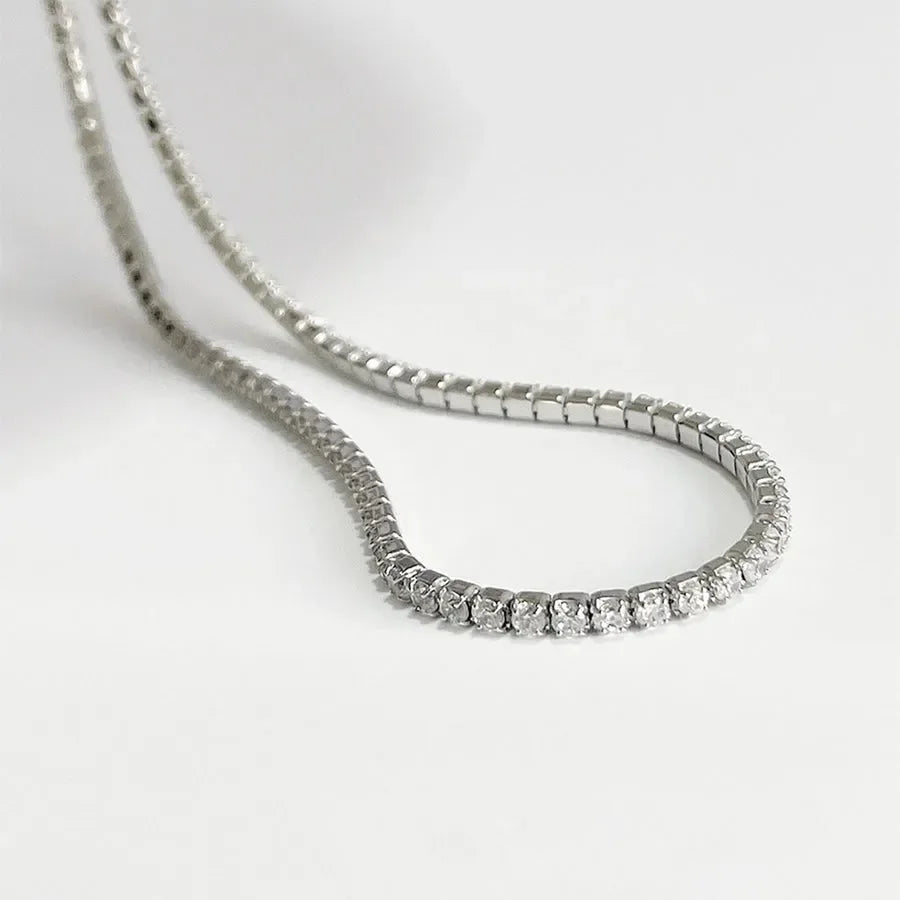 Bling Bling Shiny Diamond Necklace - Diatoms